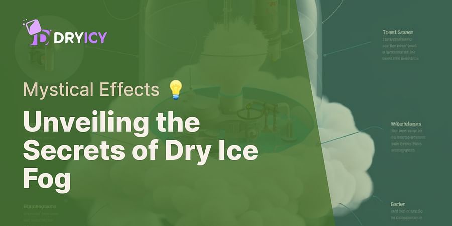 Unveiling the Secrets of Dry Ice Fog - Mystical Effects ๐ก
