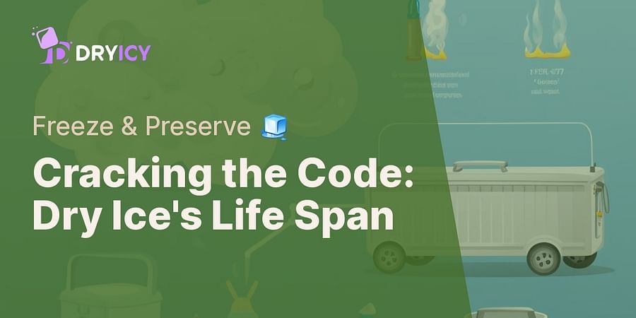 Cracking the Code: Dry Ice's Life Span - Freeze & Preserve 🧊