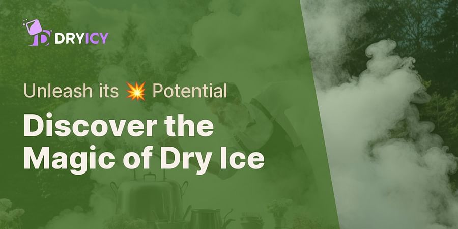 Discover the Magic of Dry Ice - Unleash its π₯ Potential
